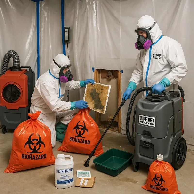 Contaminated Water Handling Protocols process in Streetsboro, OH