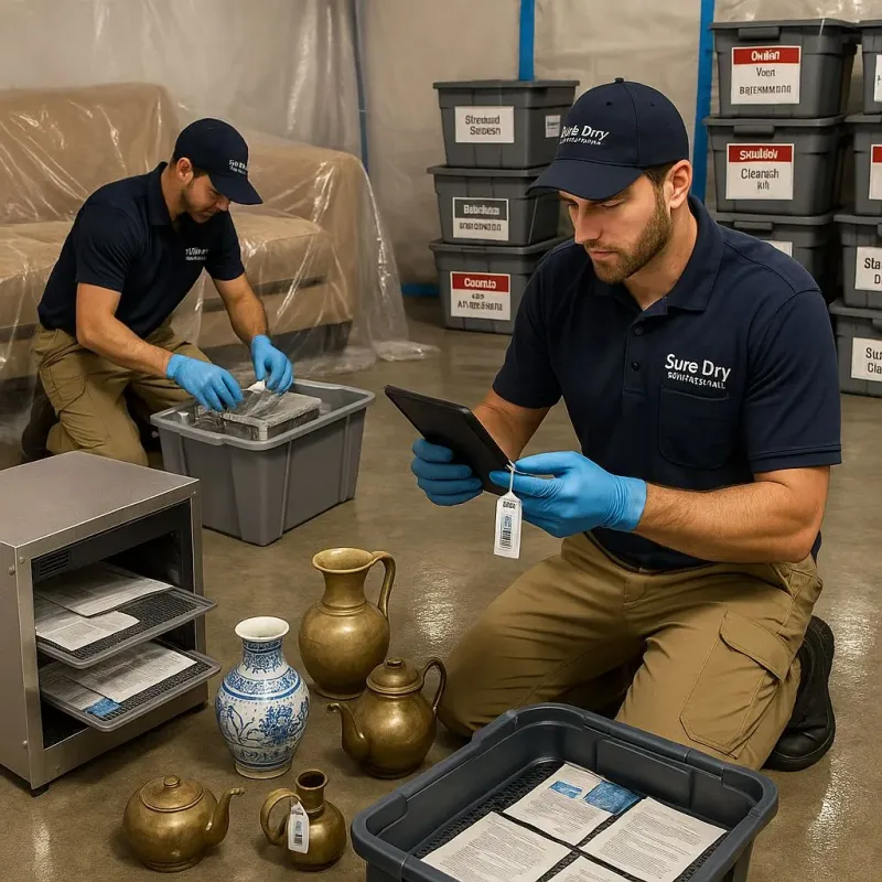 Content Protection and Restoration process in Streetsboro, OH