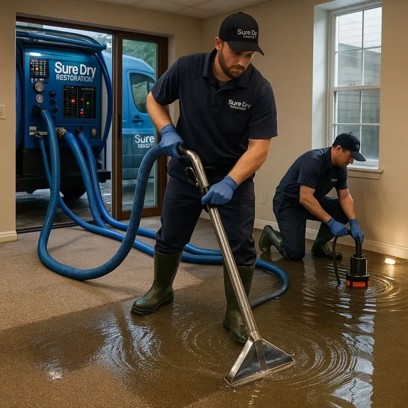 Water Extraction and Removal process in Streetsboro, OH